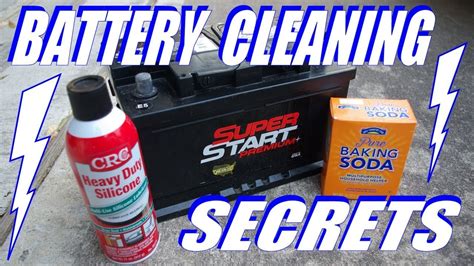Simple Way To Clean A Car Battery Youtube