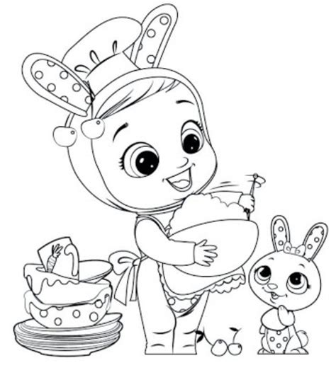 49 Cry Babies Magic Tears Coloring Pages Gabbymay Belline