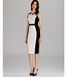 Lyst - Karen Millen Dress Graphic Color Block in White