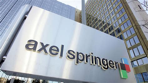 Germanys Axel Springer Joins Trade Association News Media Alliance