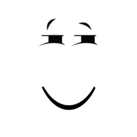 Roblox Smiley Avatar Wikia Faces The Roblox Png Download 530530