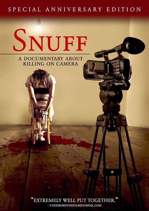 Celluloid Terror Snuff A Documentary About Killing On Camera Dvd