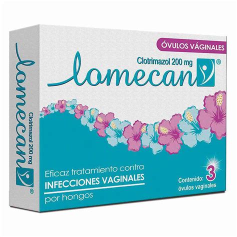 Lomecan Clotrimazol 200mg 3 Ovulos Vaginales Farmacenter Pharmahome