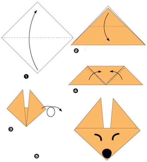 Einfacher Origami für Kinder und ihre Eltern. Auswahl an lustigen und