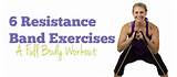Exercises Resistance Bands Photos