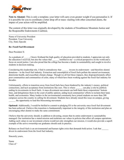 Also review more letter examples and correct formatting is especially important if you're sending a hard copy to the recipient rather than an email because the letter needs to fit the page and. Sample Alumni Letter to President/Board of Trustees