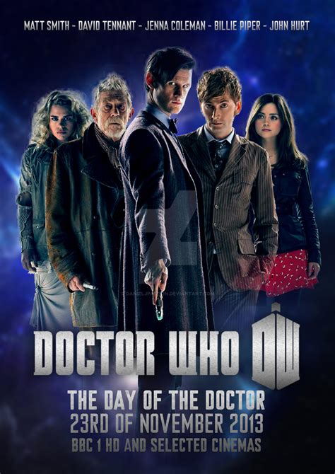 Doctor Who The Day Of The Doctor Poster 2 By Danieljpatton On