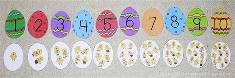 Matching Easter Egg Numbers With Chick Sets To 10 Layout Flickr