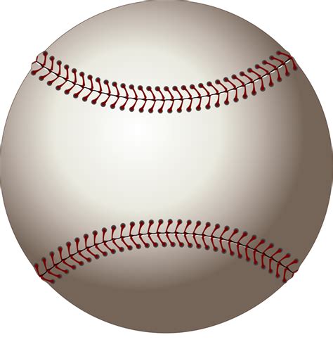 Public Domain Clip Art Image Illustration Of A Baseball Id