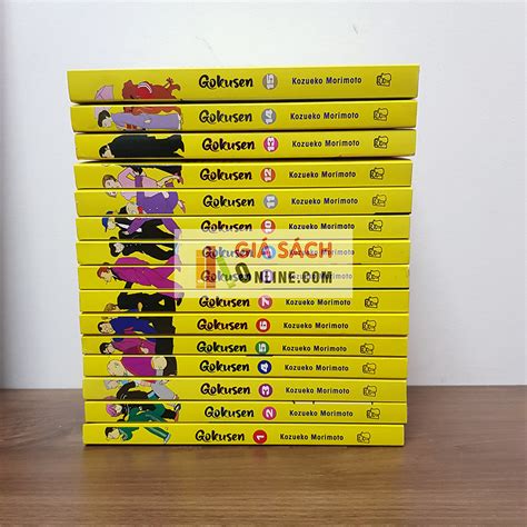 Trọn Bộ Truyện Tranh Gokusen 15 Tập Kozueko Morimoto Giá Sách