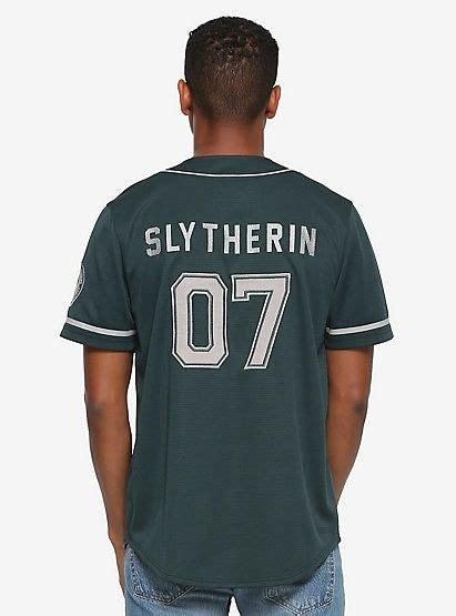 Harry Potter Slytherin Baseball Jersey Boxlunch Exclusiveharry Potter
