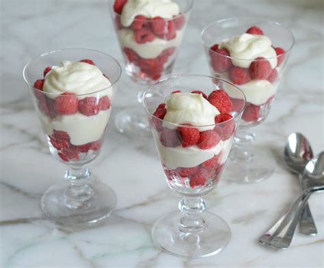 Raspberry And Cream Parfaits Once Upon A Chef