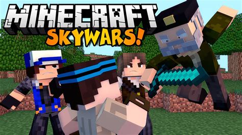 Minecraft Equipo Suicida Minijuego Skywars Team Youtube