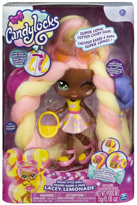 Candylocks Sugar Style Lacey Lemonade Doll Spin Master Toywiz