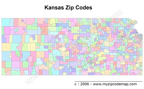 Kansas City Area Zip Code Map Us States Map