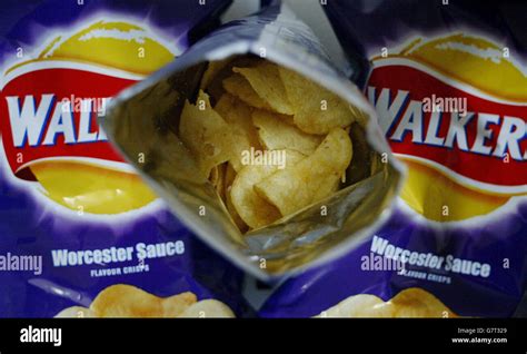 Walkers Worcester Sauce Flavoured Crisps One Of Many Products Taken