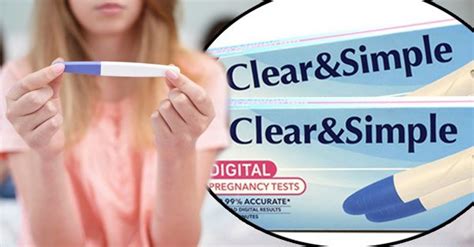 Clear And Simple Pregnancy Test Recalled Over Fears They Give The Wrong Results Ok Magazine