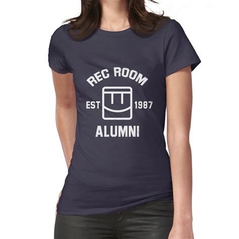 Rec Room Fitted T Shirt By Iaccol T Shirts For Women T Shirt Women