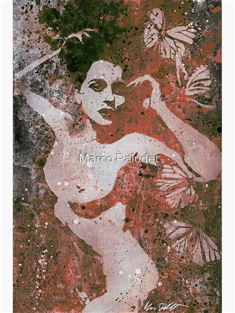 Heavy Crown Red Nude Girl Erotic Graffiti Portrait Poster By Kiss