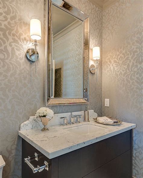 Beautiful Powder Room By Theclayway Love The Walls Bathroomdesign