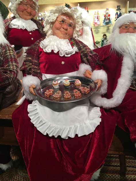 Thank you to candy christmas, kent and the entire staff. Mrs. Claus with Cookies - Jacqueline Kent | Christmas ornament crafts, Mrs claus, Christmas elf