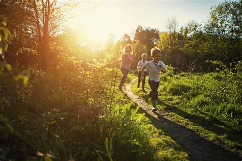 Kids Running In Nature Whatcomtalk