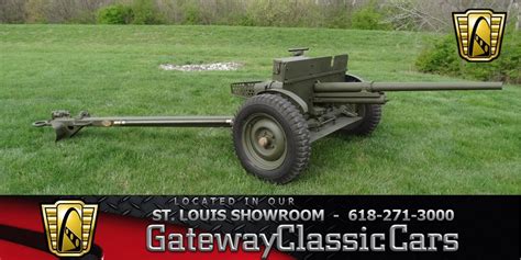 1943 M3 37 Mm Anti Tank Gun Stock 6830 Gateway Classic Cars St Louis