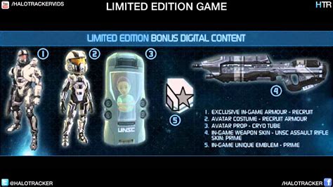New Halo 4 Limited Edition Content Pics Preorder Links In The