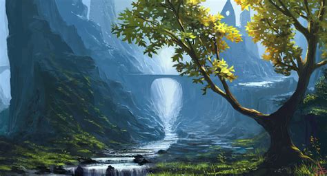 Paintings Landscapes Nature Wallpaper High