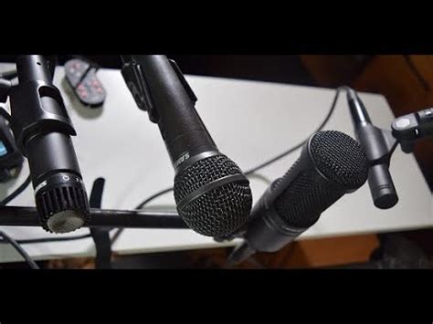 If you need a lapel or shotgun mic, you're looking for a condenser. Dynamic vs Condenser microphones - YouTube