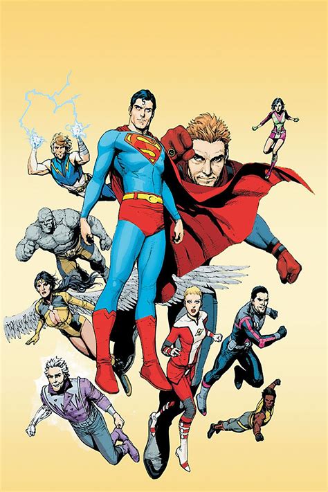 Legion Of Super Heroes By Gary Frank Superman Comic Superman Comic