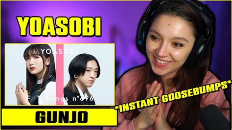 Yoasobi Gunjo First Time Reaction The First Take Youtube