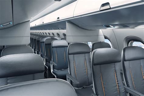 Photos Video Embraers E190 E2 Jet Cabin Interior Concept
