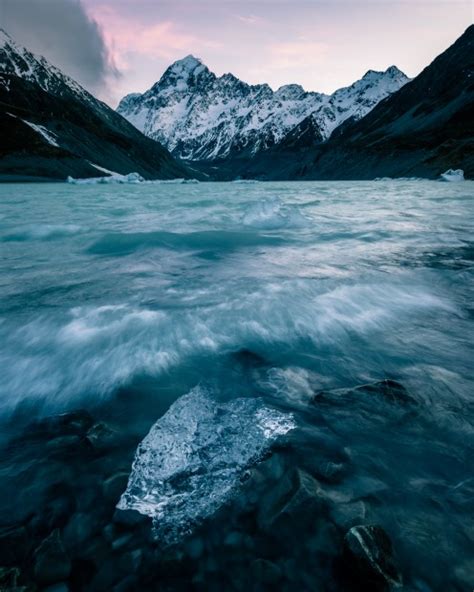 Glacier Sunrise Australian Photography
