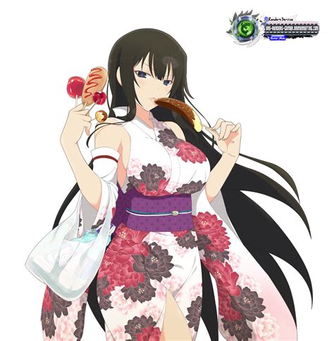 Senran Kagurakagura Mega Sexy Yukata Matsuri Render Ors Anime Rendersgamer Mode