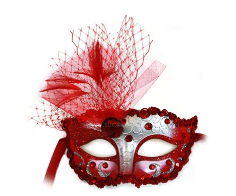 elizabeth decorated red and silver masquerade ball mask etsy