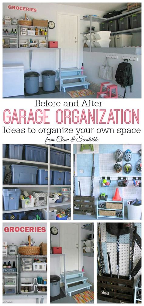 Get exceptional home improvement ideas for a safe and functional room. How to Organize the Garage - Clean and Scentsible
