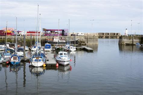 Free Stock Photo Of Motorboats And Sailboats In Anstruther Harbour