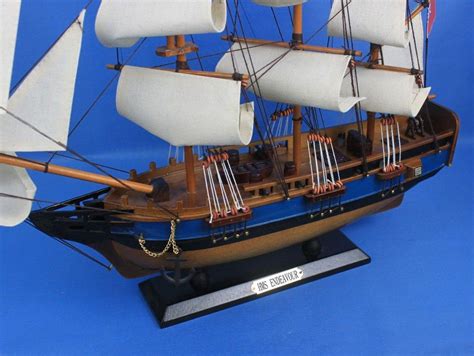 Wholesale Wooden Hms Endeavour Tall Model Ship 20in Model Ships