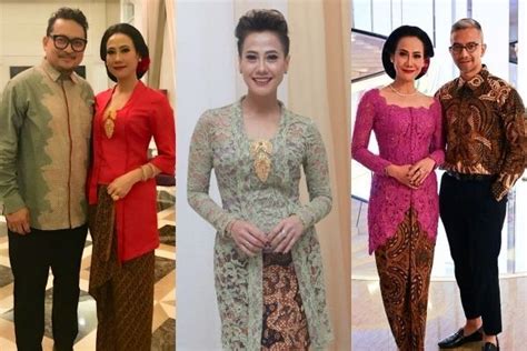 9 Ide Kebaya Dan Busana Etnik Rosiana Silalahi Berwibawa Banget