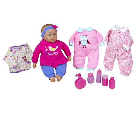 Lissi 15 Baby Doll Set W Extra Clothes And Accessories