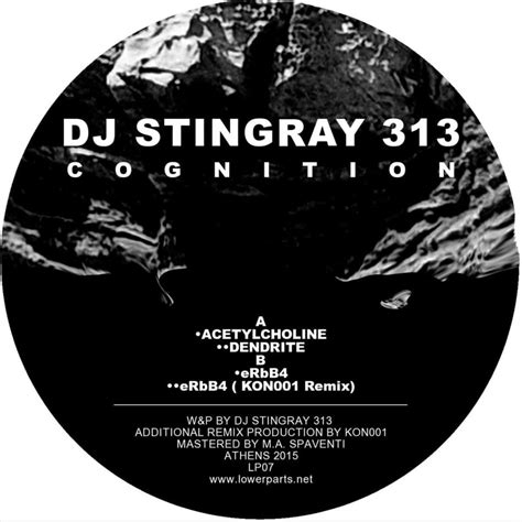 Dj Stingray 313 Cognition Vinyl Norman Records Uk