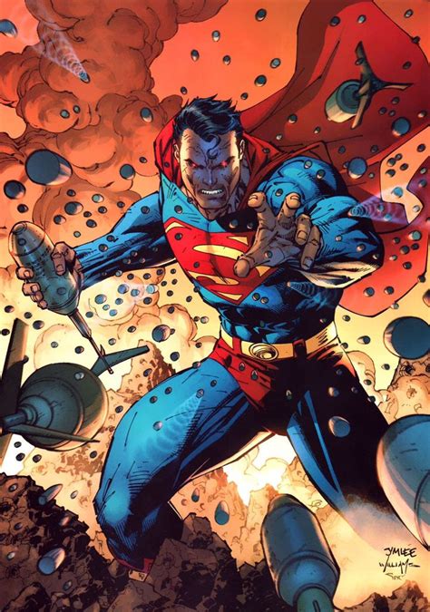Man Of Steel By Jim Lee Jim Lee Superman Superman Comic Jim Lee Art
