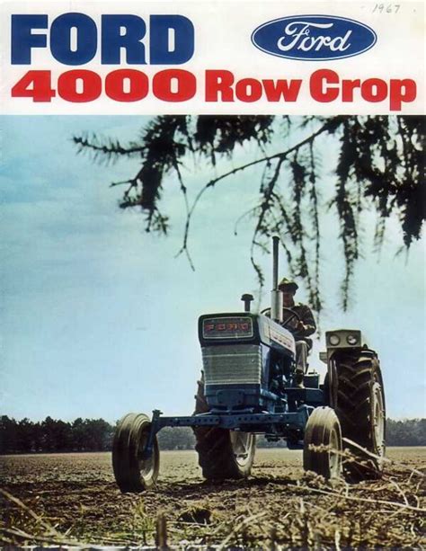 Fo07 Ford 4000 Row Crop Gibbard Tractors