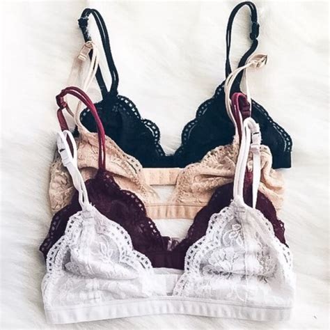 New Lace Bralettes