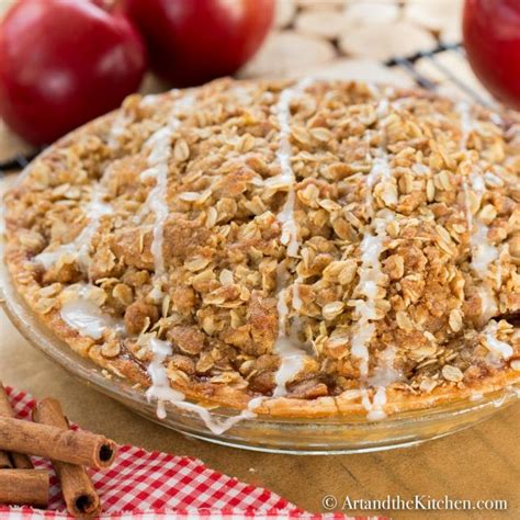 Apple Crisp Pie Art And The Kitchen
