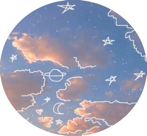 Space Aesthetic Sky Skies Drawn Sticker By Old Accountt