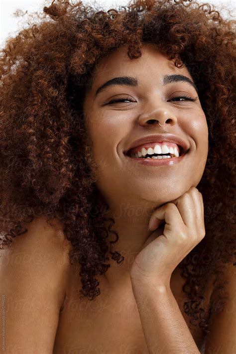 Black Woman Smiling