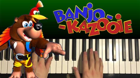 How To Play Banjo Kazooie Intro Theme Piano Tutorial Lesson Youtube