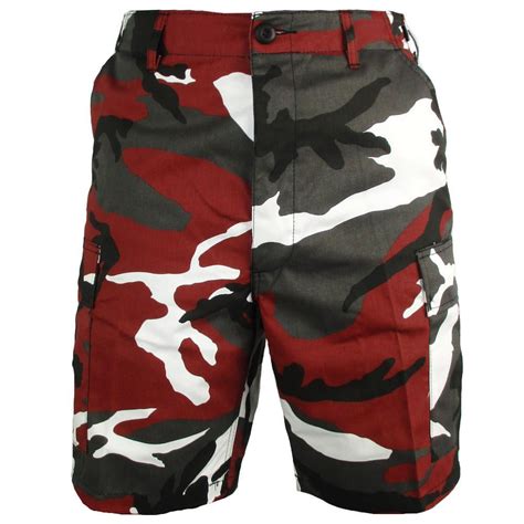 Bdu Red Camo Shorts Army And Outdoors